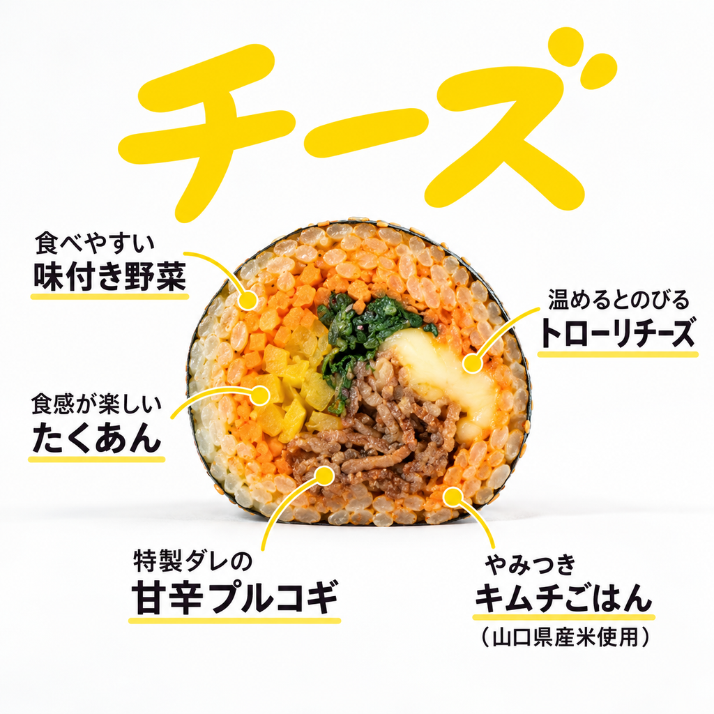 チーズキンパ 5Pセット（1P4切れ）
