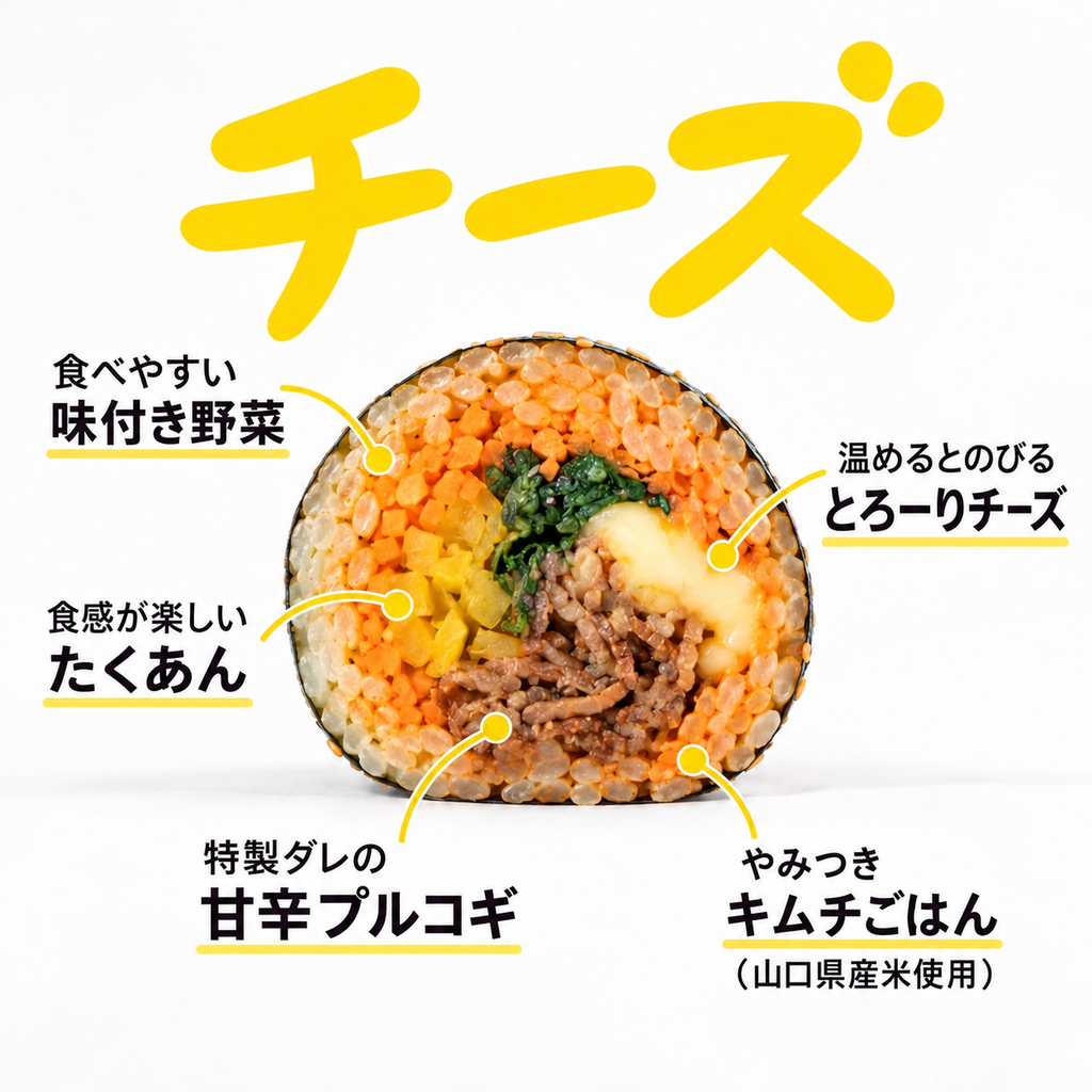 チーズキンパ 5Pセット（1P4切れ）